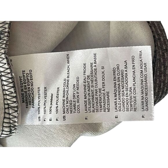 Adidas Mens Gray 1/4 Zip Long Sleeve Golf Textured Pullover Sweatshirt Size XL - Picture 6 of 7